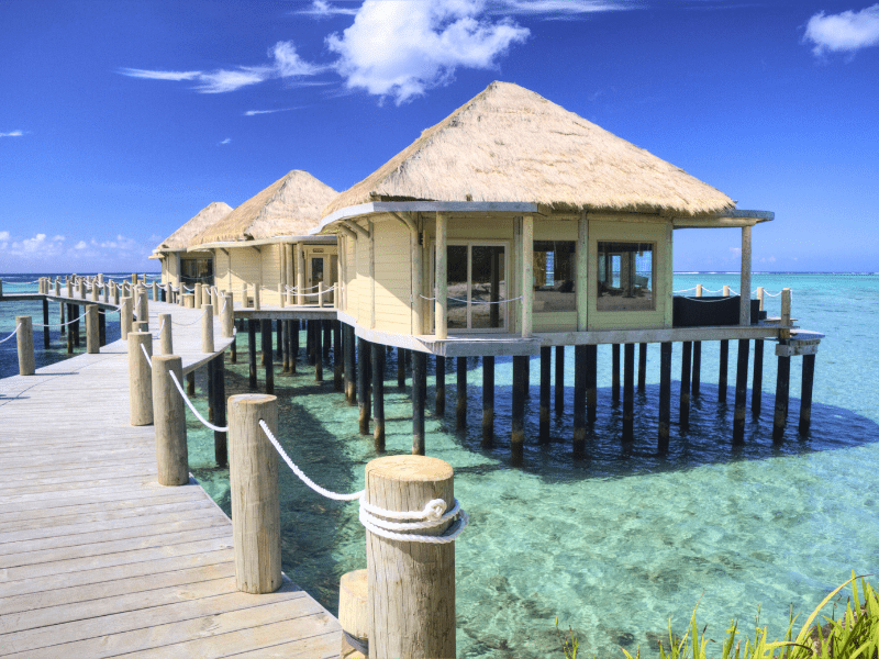 Coconuts Beach Club Resort & Spa Overwater Bungalows